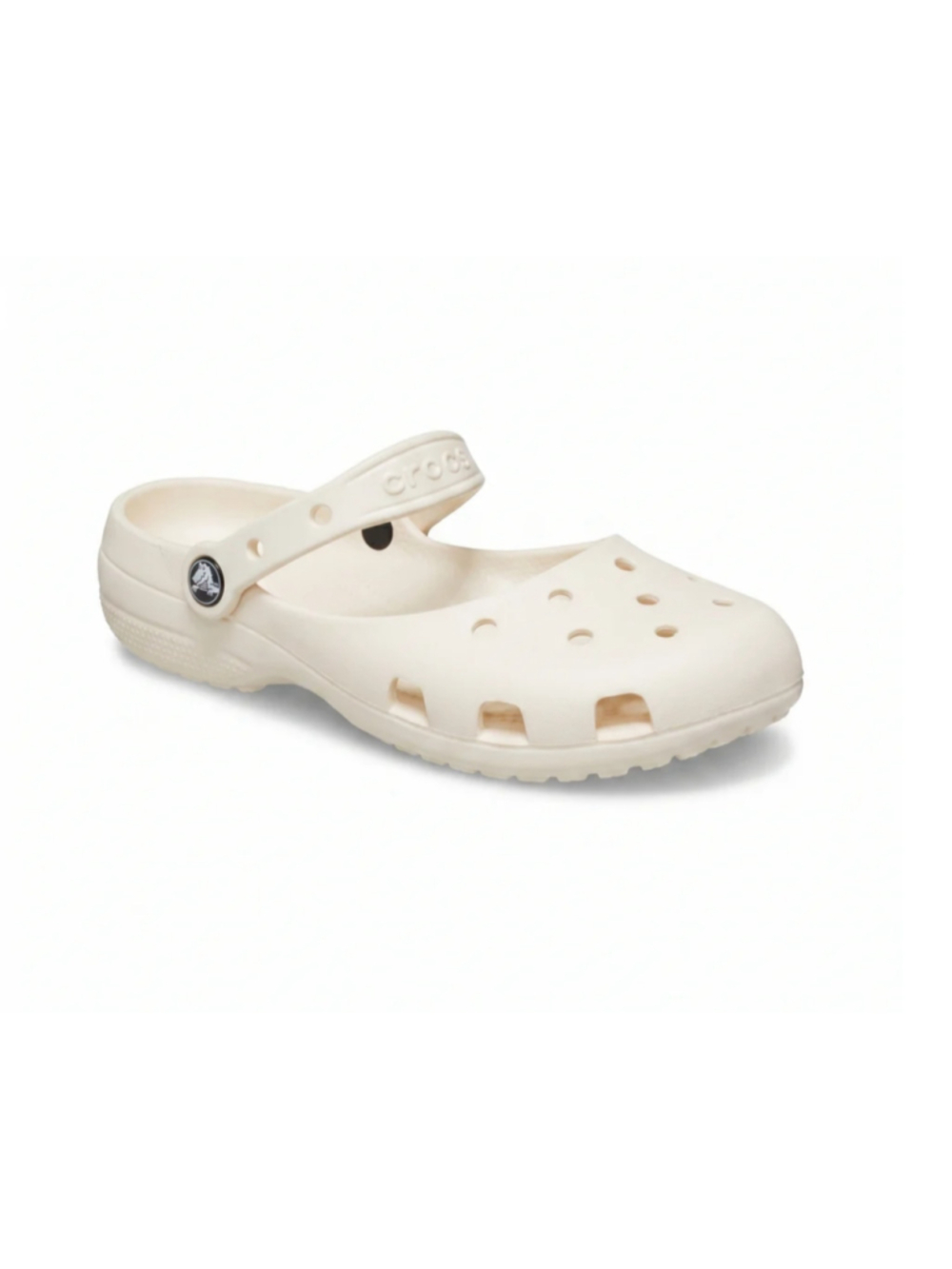NEW: Women's Crocs Classic Ballet Flats White Size 9 - Picture 1 of 10